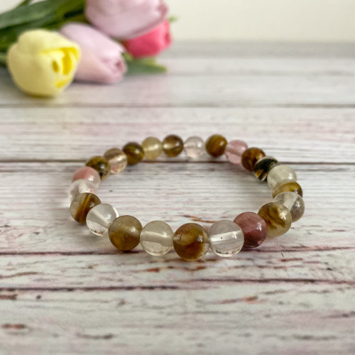 Minerální náramek - Cherry Quartz — foto 1