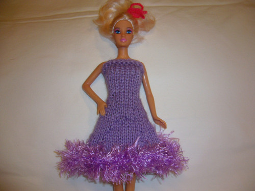 Barbie - šatičky fialové