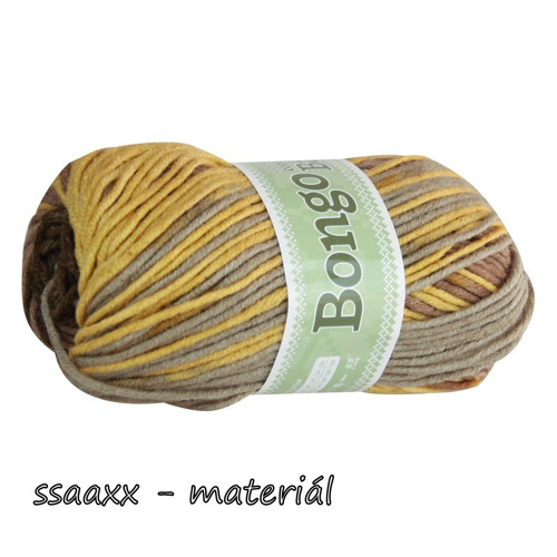 Příze BONGO BATIK ~ bíl/bež/hořč/tmhněd 603