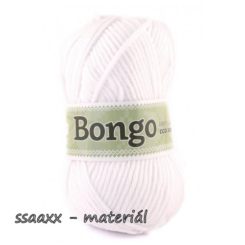 Příze BONGO ~ bílá 900 — foto 1