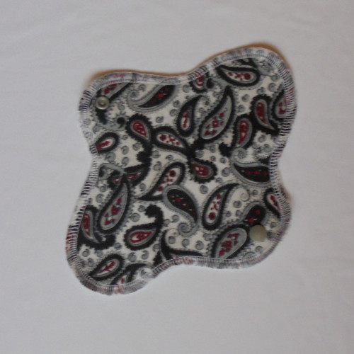 Velká intimka paisley na flanelu/bioberánek