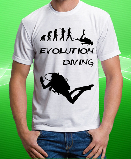 Tričko EVOLUTION DIVING potápění