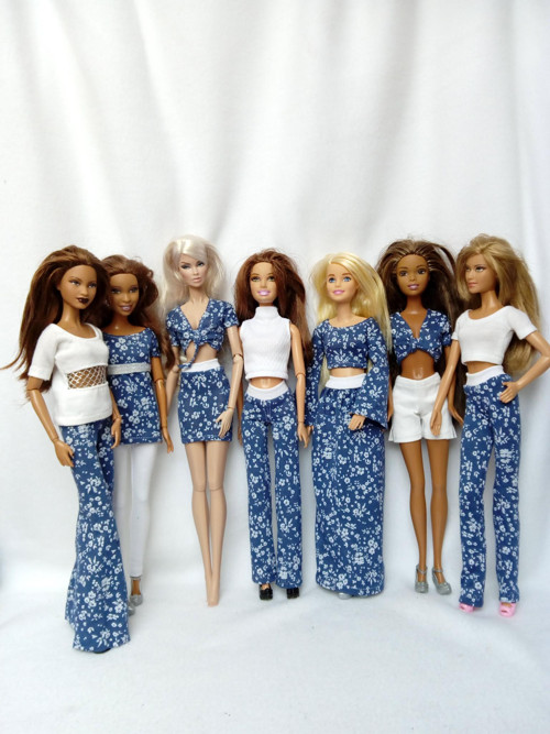 Dlouhá sukně pro barbie — foto 1