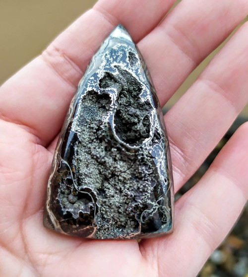 Simbircito-amonitová geoda, ID 1441, 55x32 mm
