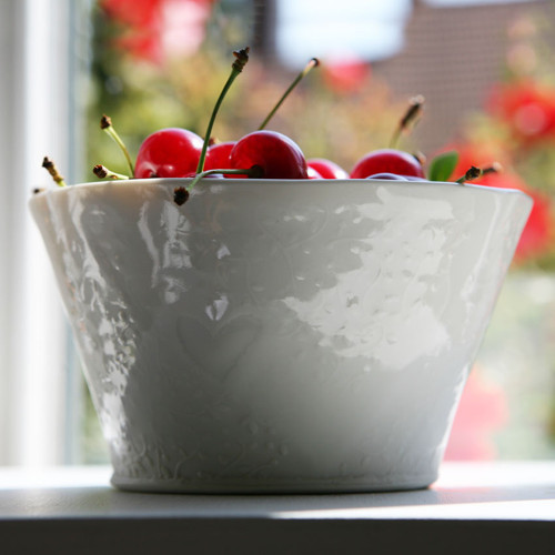 Porcelánová miska srdcová — foto 1