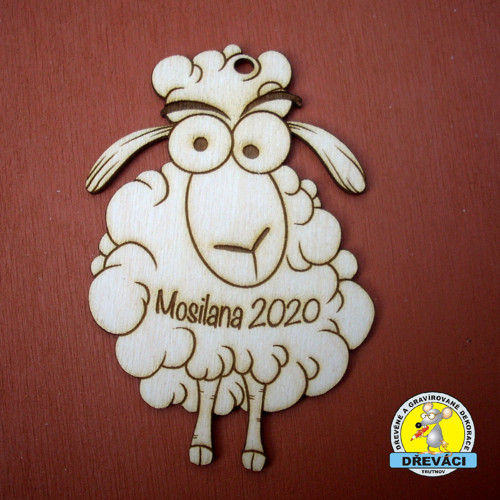 Dřevěná MEDAILE Mosilana 2020 — foto 1