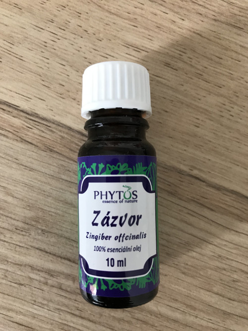 Esenciální olej Phytos Zázvor 10 ml
