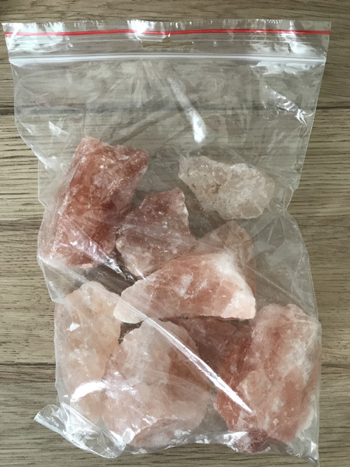 Himálajská sůl - krystaly 4 - 10 cm 1 kg