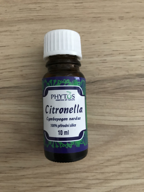 Esenciální olej Phytos Citronová tráva 10 ml