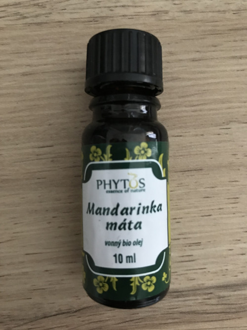 Vonná bio kompozice Phytos Mandarinka-Máta 10 ml