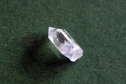 Dumortierit v křišťálu - 5x15 mm — foto 1