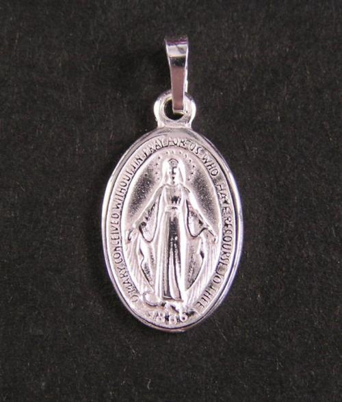 Stříbrný přívěsek - madonka