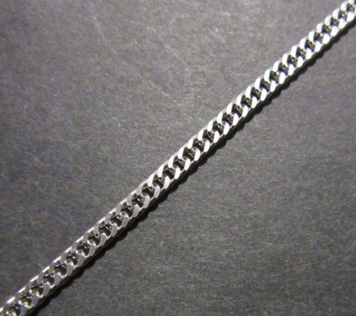 Pancíř - řetízek - rhodiované stříbro - 19cm