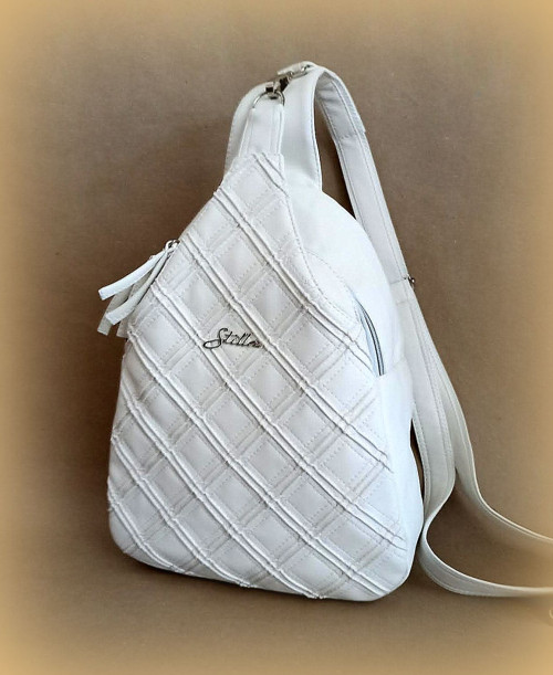 Sling bag white