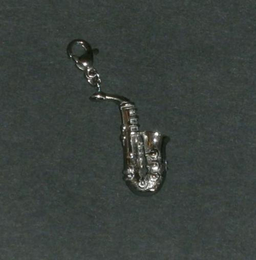 Přívěsek z oceli - Saxofon — foto 1