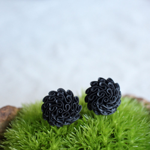 Náušnice Black — foto 1