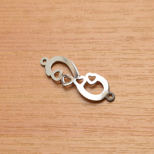 Nekonečno - nerez - 31,5x10mm