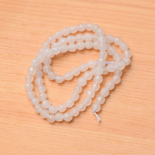 Jadeit 4 mm - broušený - 10 kusů