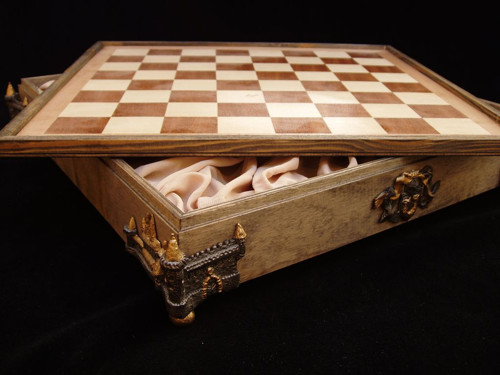 Šachový box hrad - 45 cm