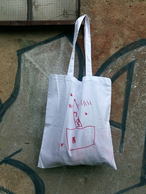 Terky tašky | bílá raketa