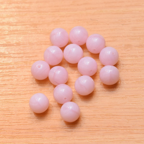 Mačkané korálky - 6mm -25 kusů