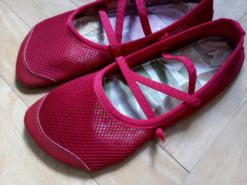 Dámské sitované barefoot balerínky — foto 1