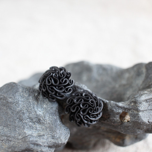 Náušnice Black — foto 1