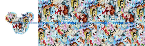 Teplákovina - panel 50 x 155 cm — foto 1