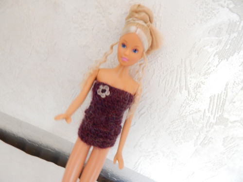 Barbie oblečky - top a kalhotky