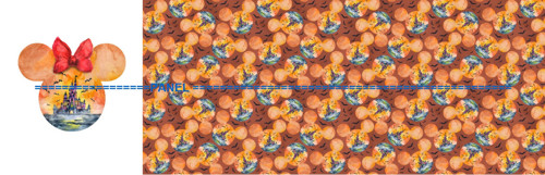 Teplákovina - panel 50 x 155 cm — foto 1
