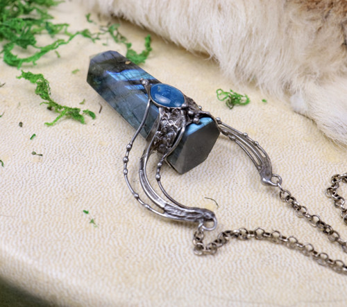 Přívěsek, Amulet černý obsidián — foto 1