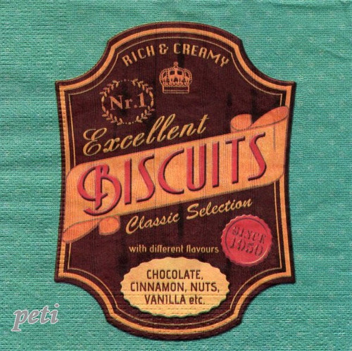 Ubrousek biscuits — foto 1