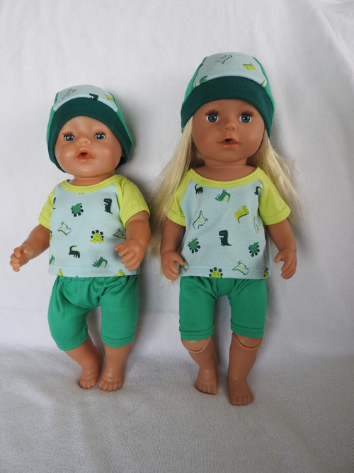 Soupravička krátká na Baby Born 43 cm
