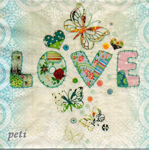 Ubrousek LOVE — foto 1