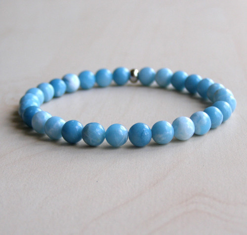 LARIMAR 0.6*náramek z minerálu
