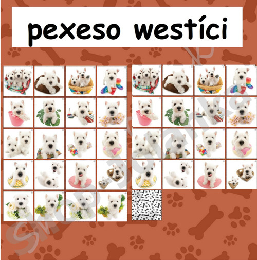 Westík Pexeso