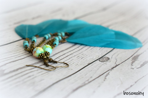 Náušnice "BOHO SUMMER" VII. — foto 1