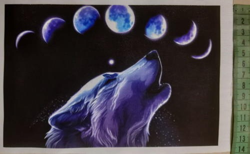 Bavlněný panel 12 x 20 cm