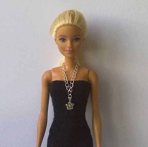 Šperky pro Barbie - řetízkový náhrdelník — foto 1