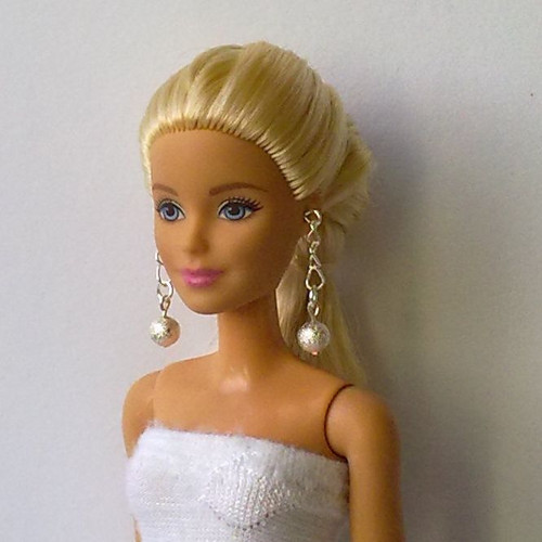 Šperky pro Barbie - náušnice — foto 1