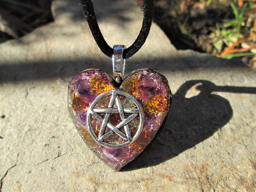 Org. šperk ,, Pentagram ochrany " — foto 1
