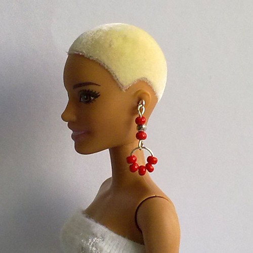 Šperky pro Barbie - náušnice