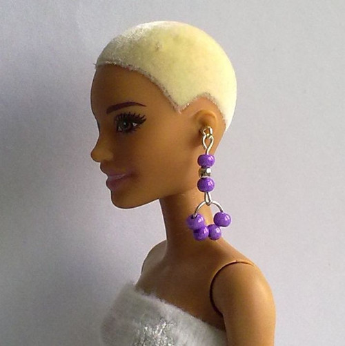Šperky pro Barbie - náušnice