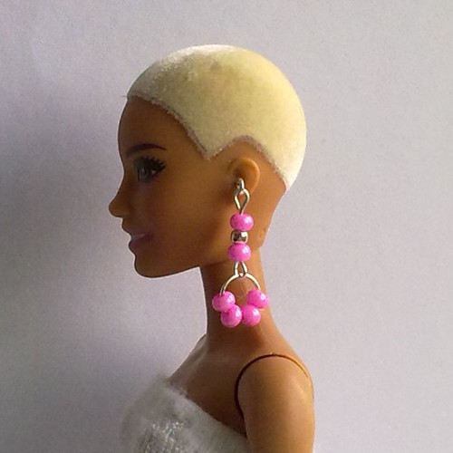 Šperky pro Barbie - náušnice