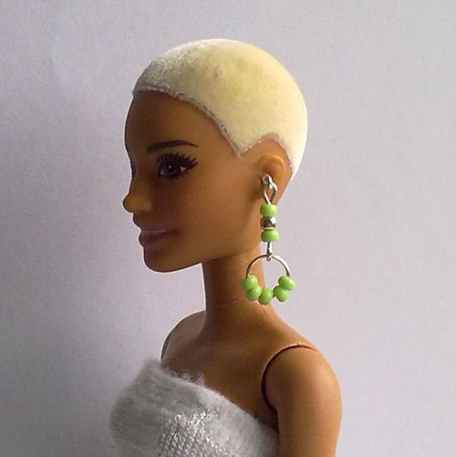 Šperky pro Barbie - náušnice