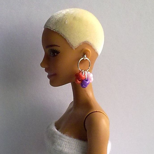 Šperky pro Barbie - náušnice
