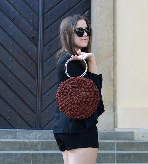 EMILY - háčkovaná kabelka