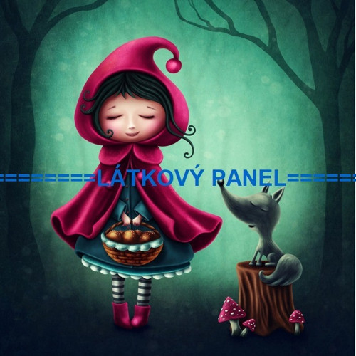 Softshellový panel Karkulka 35x35 cm