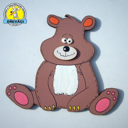 Strašlivý Medvěd hnědý (Ursus arctos)... D2041