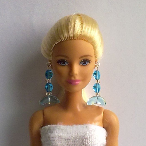 Šperky pro Barbie - náušnice